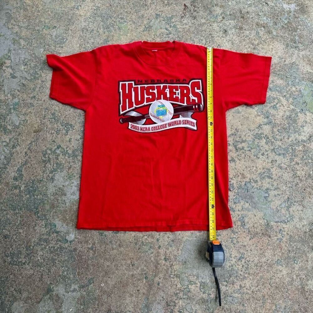 2002 Nebraska Huskers College World Series Y2k Shirt